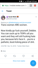 To think mumsnet is full of hate crime?