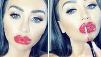 Good lord Lauren Goodgers lips