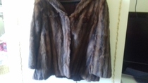Gifted a vintage YSL mink fur coat