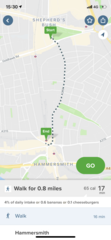Is Hammersmith close to Shepherds Bush?