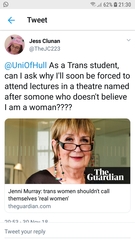 Uni of Hull to name building after Jenni Murray. You can probably guess the rest