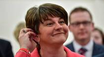 Am I a bad feminist to always look at what Arlene Foster is wearing...