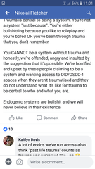 Just accept you are awful?