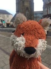 Is anyone in Okehampton... please will you keep an eye out for my nephews beloved toy fox?