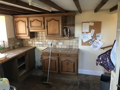 Paint these cottage beams white??