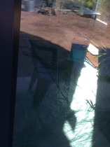 Sliding aluminium doors