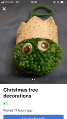 Christmas bad boys on Facebook marketplace tat