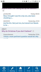 Black areas on mobile