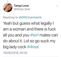 To believe there is no such thing as a female penis?