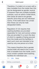 Please help - friends work place insisting male who is transitioning to female uses female toilet and female communal changing area - how to word a non discriminatory email to CEO