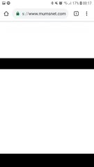 Black areas on mobile