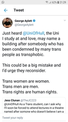 Uni of Hull to name building after Jenni Murray. You can probably guess the rest