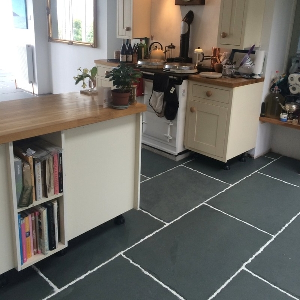 Please help me tell my lovely builder that he has got the tiles wrong.