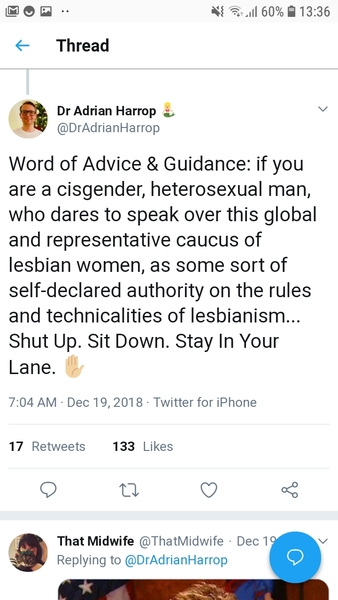Nominations for the "Mansplainer of the Year 2018 award" please - huge phallic trophy to be won....