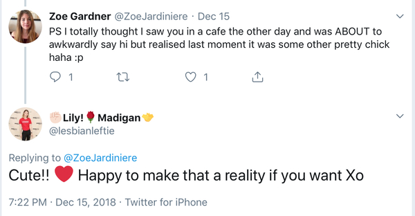 Young Madigan on Twitter again (sorry) - a question