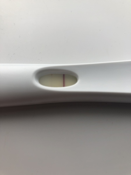 Evap or faint positive