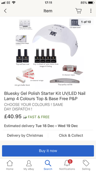Gel nail kit-any recommendations for the lamp?