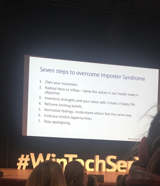 Imposter Syndrome at work - help!
