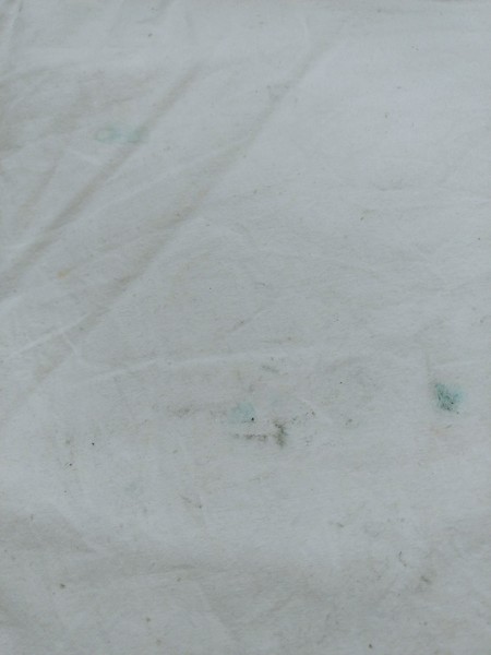Errm...my face is leaking blue stuff?!