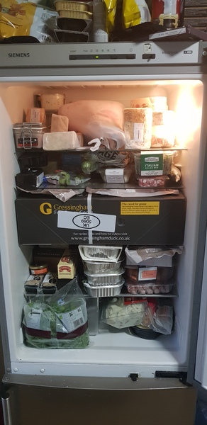 To ask to see the inside of your fridge?
