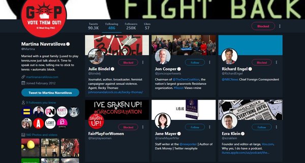 Martina Navratilova states the obvious