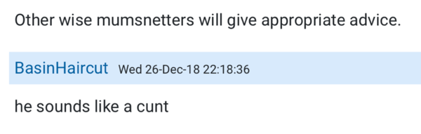 To feel so demeaned by a throwaway comment