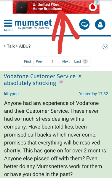 Vodafone Customer Service is absolutely shocking