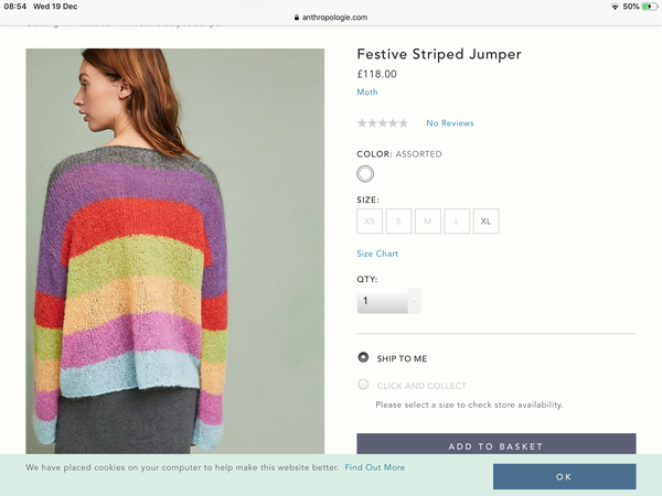Aibu... for buying a £118 Christmas jumper for a present?