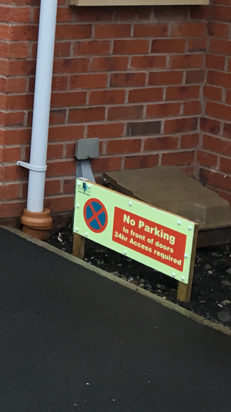To decorate my neighbour’s new ‘no parking outside my door’ signs with a bit of tinsel?