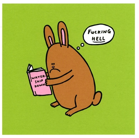 Watership Down, I feel traumatised, won't someone think of the children?