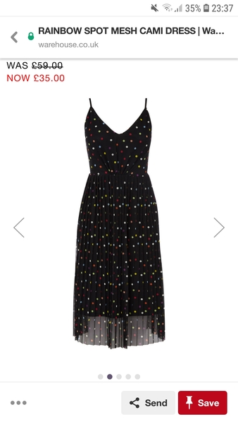 Can anyone advise comfy shoes with this dress?