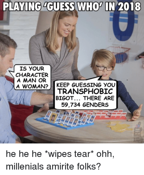 Jess from Guess Who is a man