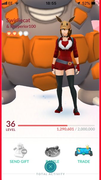 PokemonGo #21.  We'll drink drink drink to Lileep the Pink the saviour of PokemonGo...