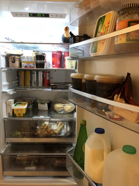 To ask to see the inside of your fridge?
