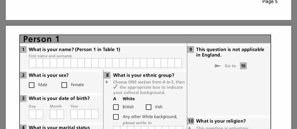 There will be a gender question in the 2021 census