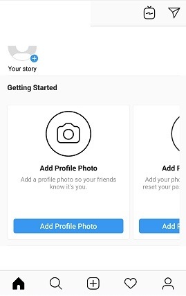 To need help getting started on Instagram
