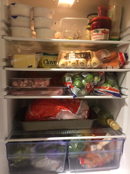 To ask to see the inside of your fridge?