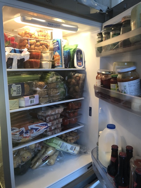 To ask to see the inside of your fridge?