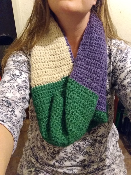Suffragette crafting