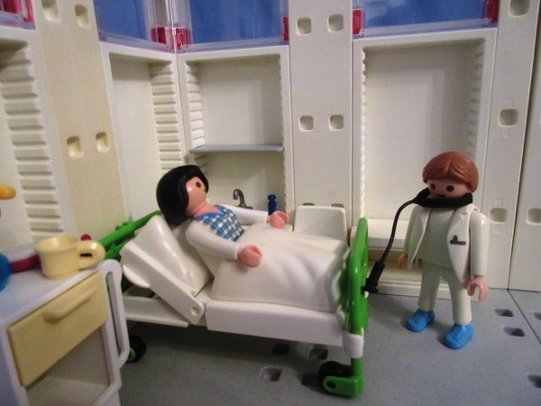 It's the Christmas season for the Playmobil people in our house...
