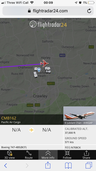 To wonder about a few things with the LGW drone attack