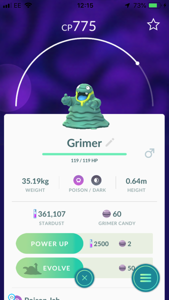 PokemonGo #21.  We'll drink drink drink to Lileep the Pink the saviour of PokemonGo...