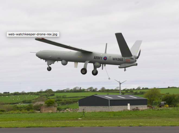 To wonder about a few things with the LGW drone attack