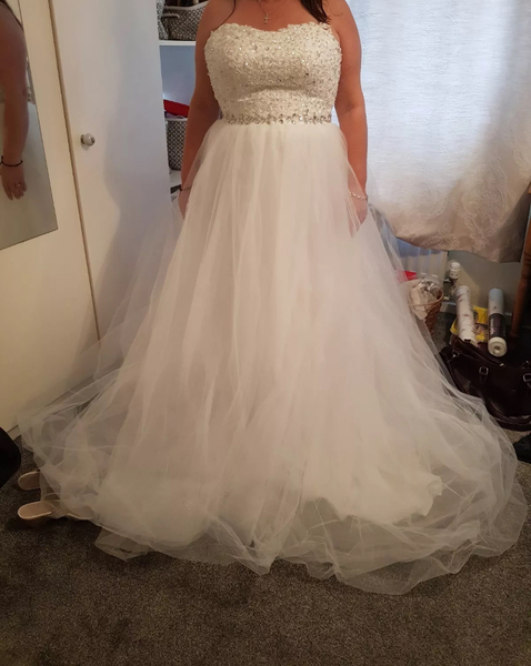 To ask where I can get a wedding dress that doesn’t cost the earth?