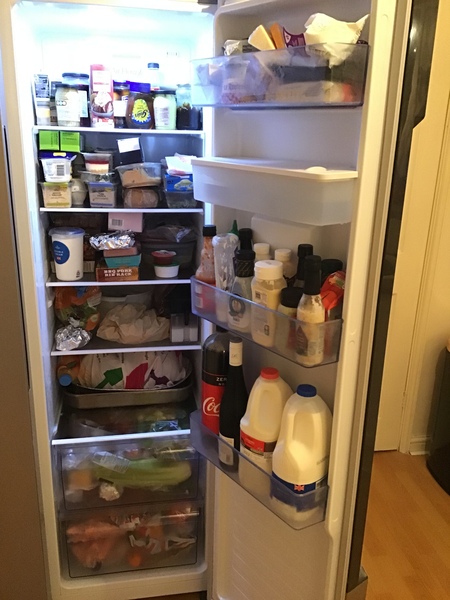 To ask to see the inside of your fridge?