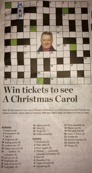 Morning laugh - TERF Crossword
