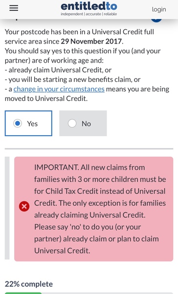 To ask for advice regarding claiming benefits?