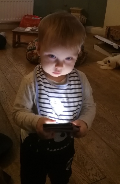 To clap my hands and skip about in a elephantine manner?