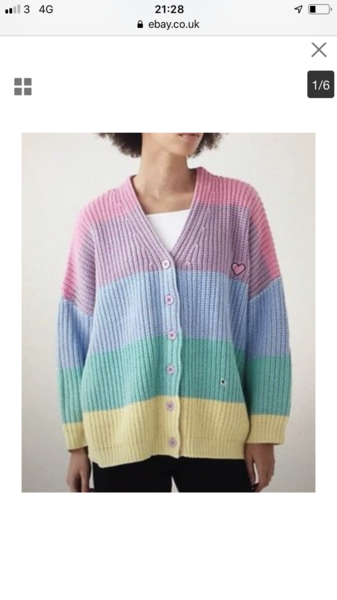 To ask you to help me find this cardigan from Lazy Oaf?
