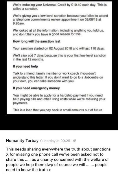 Universal credit.